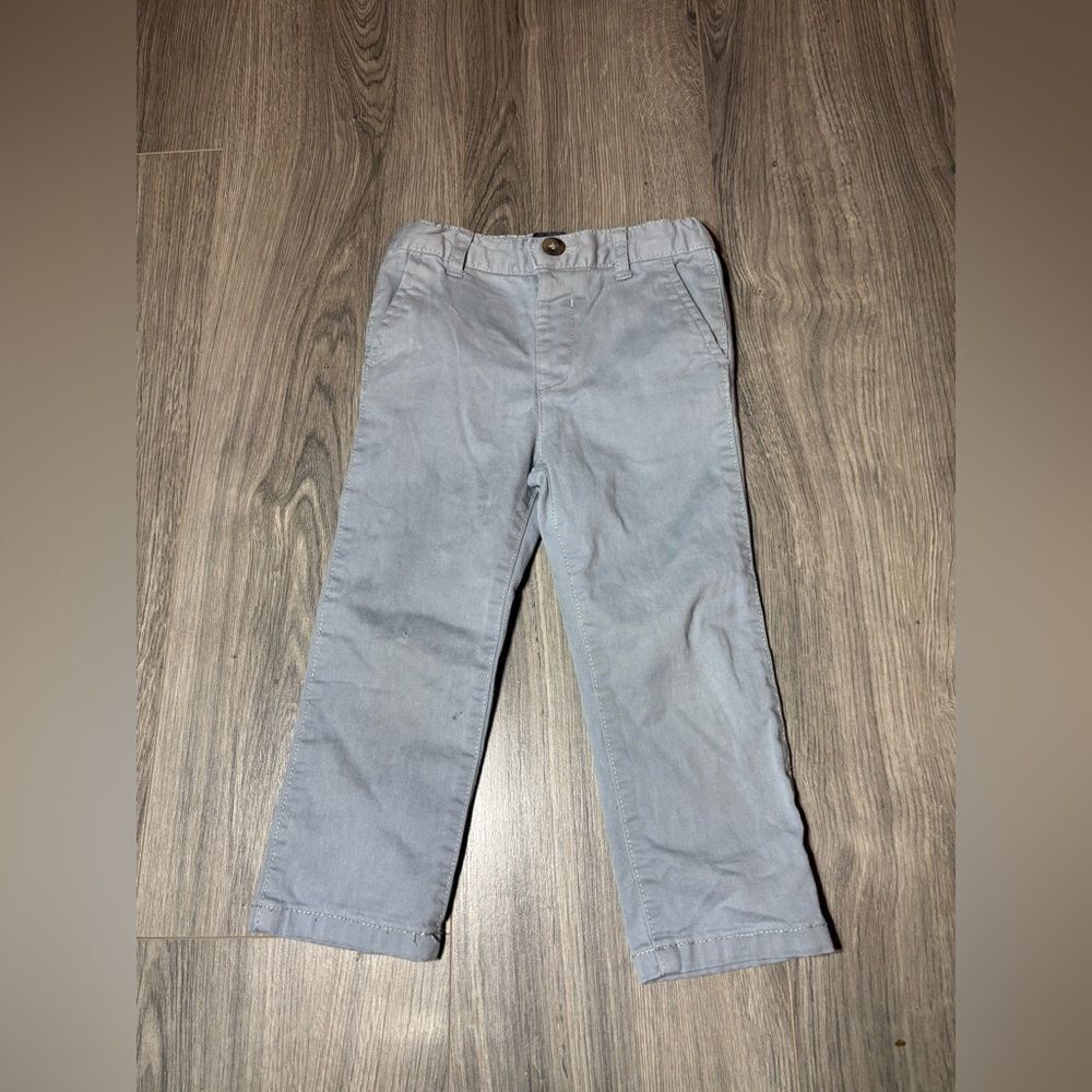 Cat & Jack Gray Pants Size 3T Adjustable Waistband Excellent Preloved Condition